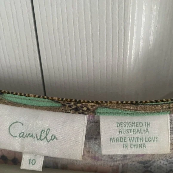 Camilla Multicolor Patterned Dress - Picture 8 of 16